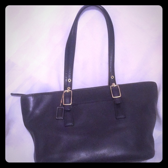 Vintage Coach Tote Handbag - Picture 1 of 12